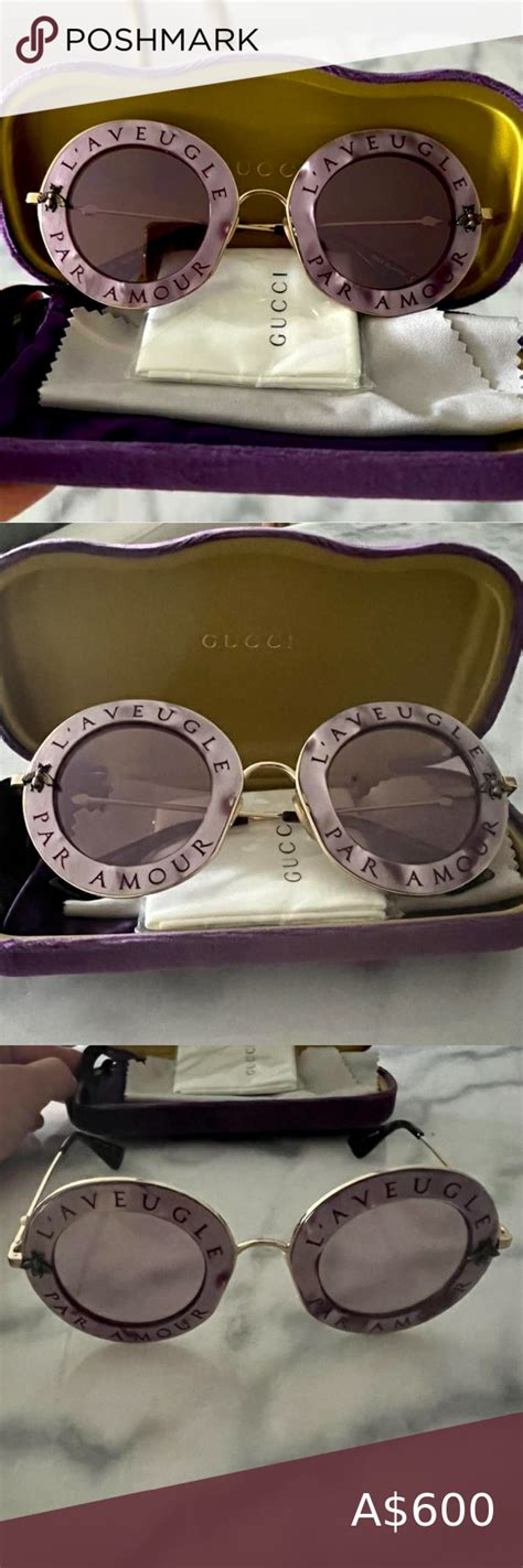 gucci blind for love sunglasses replica|original Gucci sunglasses.